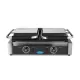 Contact grill - smooth plates 2x22cm - adjustable thermostat