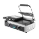 Contact grill - smooth plates 2x22cm - adjustable thermostat