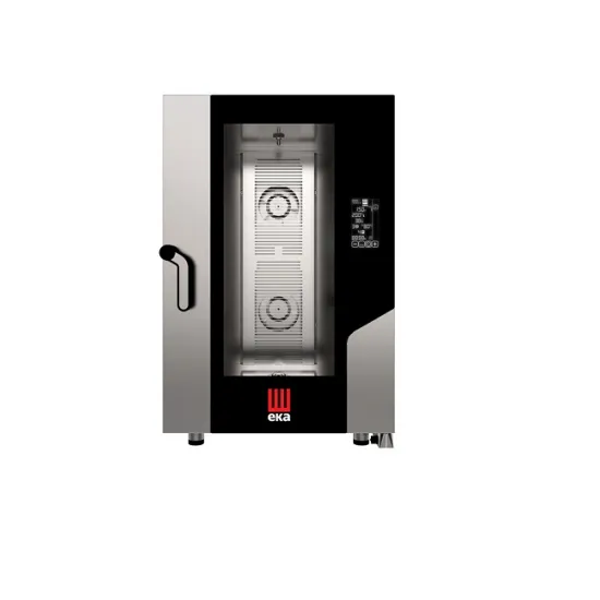 Electric convection oven for 11 x GN 1/1 trays - 7-inch touch display