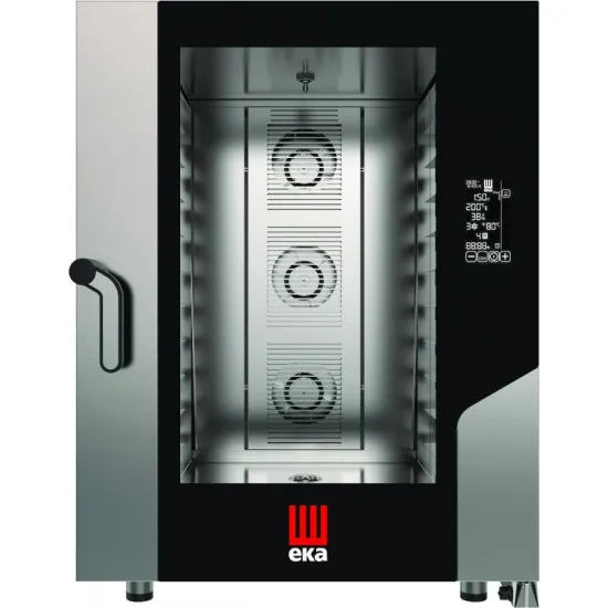Electric convection oven for 10 trays 60 x 40 cm - 7-inch touch display