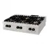 Gas stove with 6 chrome burners - 120x90. Series 900