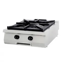 Gas stove with one burner. Two power levels - 80x90. Series 900.