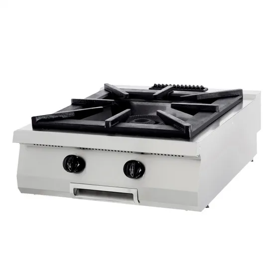 Gas stove with one burner. Two power levels - 80x90. Series 900.