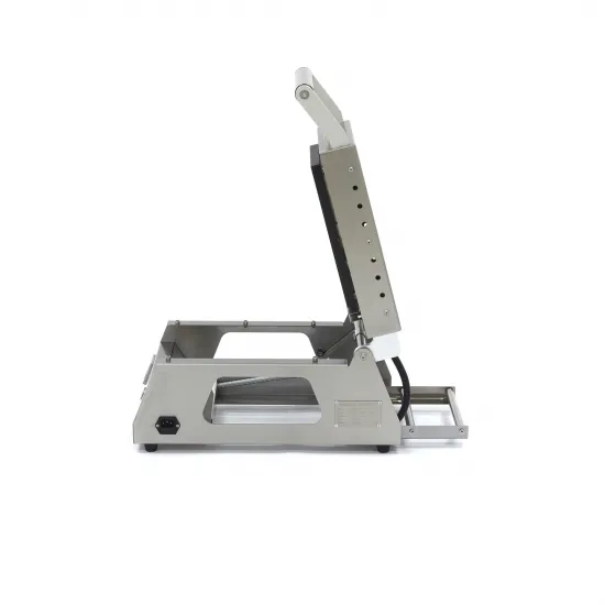 Food Packaging Machine with Top Sealing-Small 25x18 cm, 6-8 trays per minute
