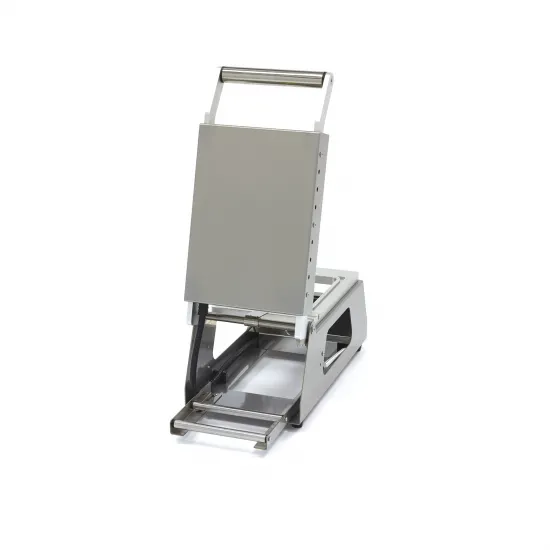 Food Packaging Machine with Top Sealing-Small 25x18 cm, 6-8 trays per minute