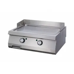 Gas grill, with two independent smooth zones, 80x70 cm, Maxima 700