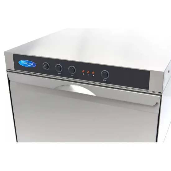 Front-loading dishwasher, 50 x 50 cm, three-phase - With detergent and rinse pump - 400 V