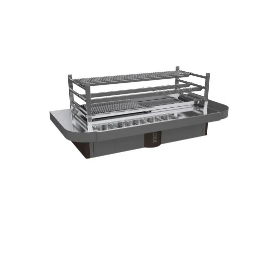 Grill on Two Levels Robata – Brown