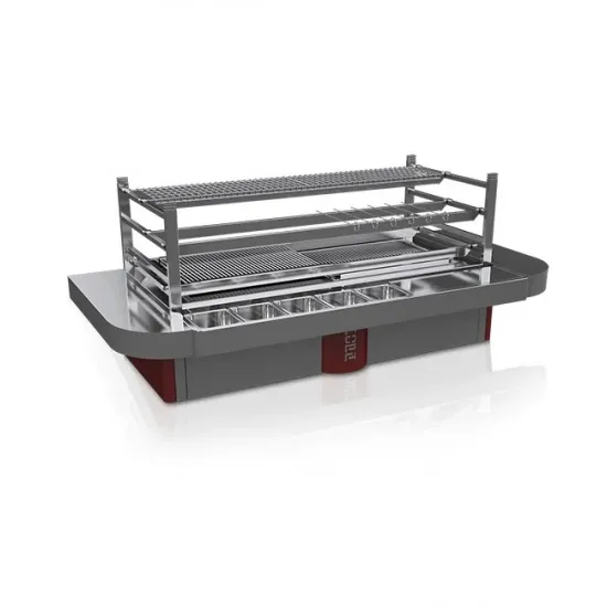 Grill on Two Levels Robata - Gray