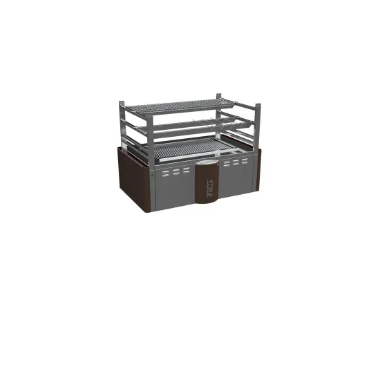 Robata Grill - Brown Two-Level