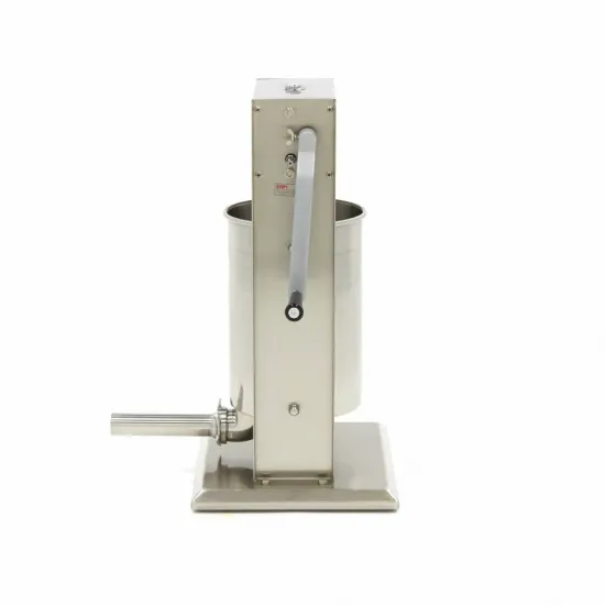 Manual Sausage and Churros Filler 12L - Vertical - Stainless Steel - Includes Attachments