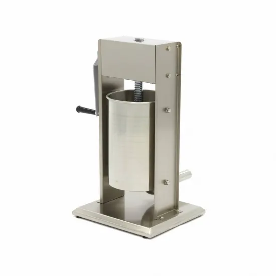 Manual Sausage and Churros Filler 12L - Vertical - Stainless Steel - Includes Attachments