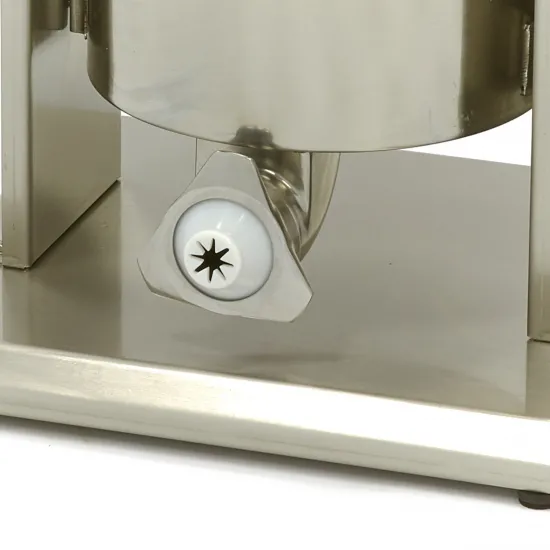 Manual Sausage and Churros Filler 12L - Vertical - Stainless Steel - Includes Attachments