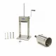 Manual Sausage and Churros Filler 12L - Vertical - Stainless Steel - Includes Attachments