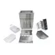 Electric Three-Phase Fryer 30 Liters - with Taps and Cabinet