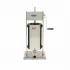Sausage Filler Machine 15L - Vertical - Stainless Steel - Includes 4 Attachments