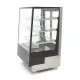 Refrigerated Display Case for Pastries 500 Liters - Black
