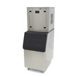 Ice Maker for Crushed Ice with a Capacity of 250kg per 24 Hours and Storage Capacity of 120kg - Water-Cooled