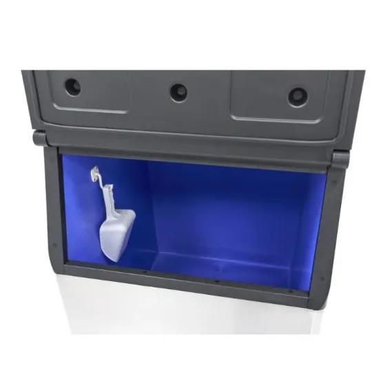 Ice Maker for Crushed Ice with a Capacity of 250kg per 24 Hours and Storage Capacity of 120kg - Water-Cooled