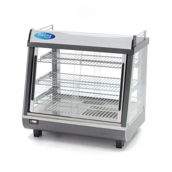 Heated Display Case 96 Liters, with 3 Levels