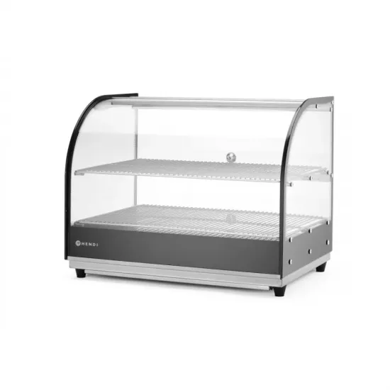 Heated display case up to +85 °C - 2 levels