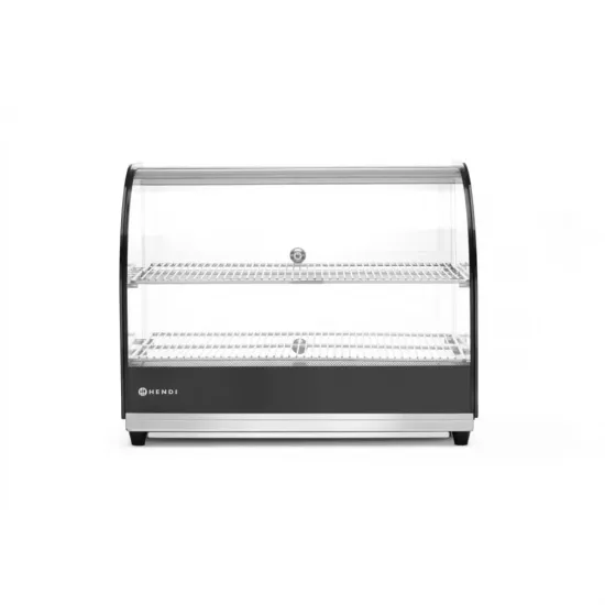 Heated display case up to +85 °C - 2 levels